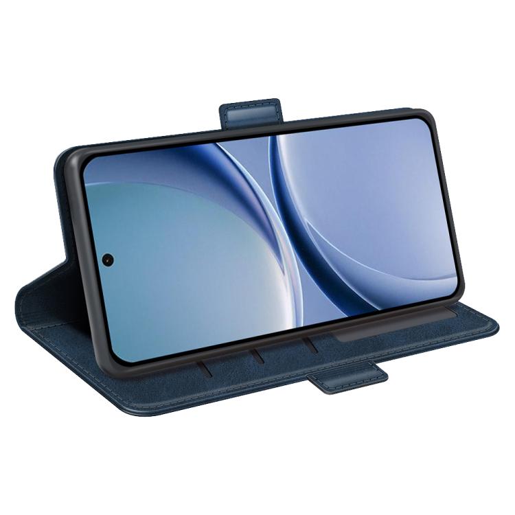 For Redmi Turbo 5 5G / Poco X8 Pro 5G Dual-side Magnetic Buckle Horizontal Flip Leather Phone Case
