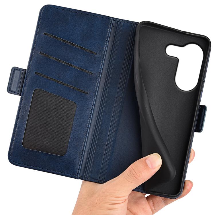 For Redmi Turbo 5 5G / Poco X8 Pro 5G Dual-side Magnetic Buckle Horizontal Flip Leather Phone Case