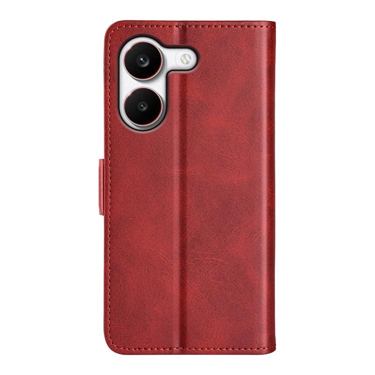 For Redmi Turbo 5 5G / Poco X8 Pro 5G Dual-side Magnetic Buckle Horizontal Flip Leather Phone Case