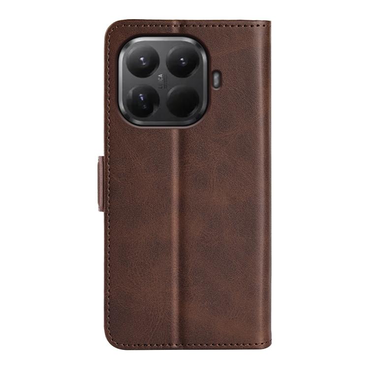 For Xiaomi 17T Dual-side Magnetic Buckle Horizontal Flip Leather Phone Case