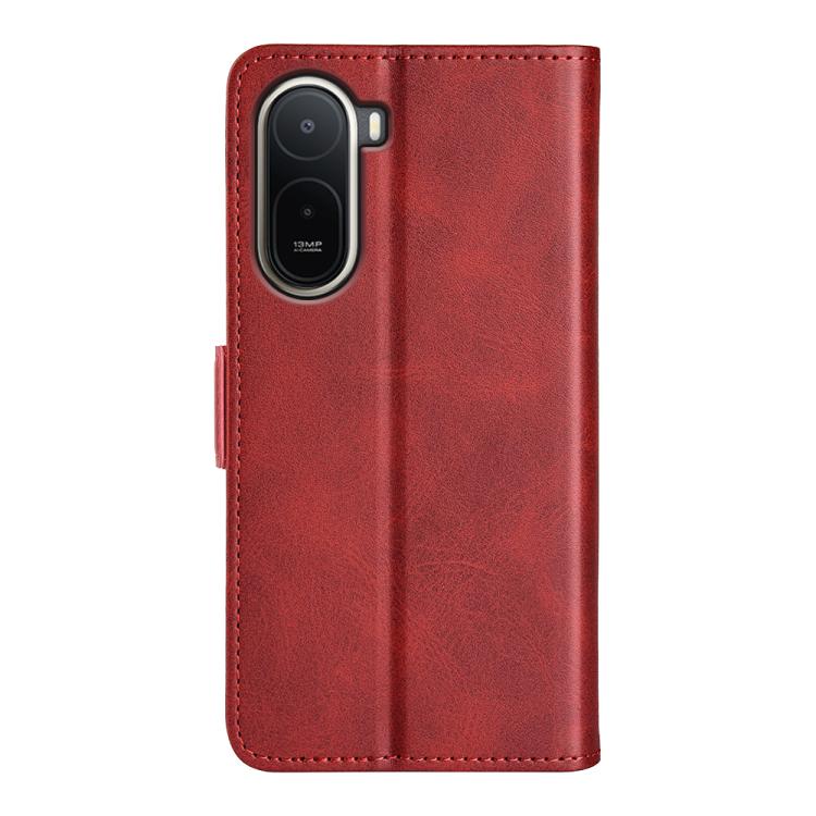 For Redmi A7 Pro 171mm / Poco C85x 5G Dual-side Magnetic Buckle Horizontal Flip Leather Phone Case