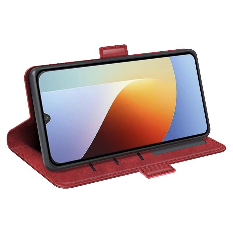 For Redmi A7 Pro 171mm / Poco C85x 5G Dual-side Magnetic Buckle Horizontal Flip Leather Phone Case