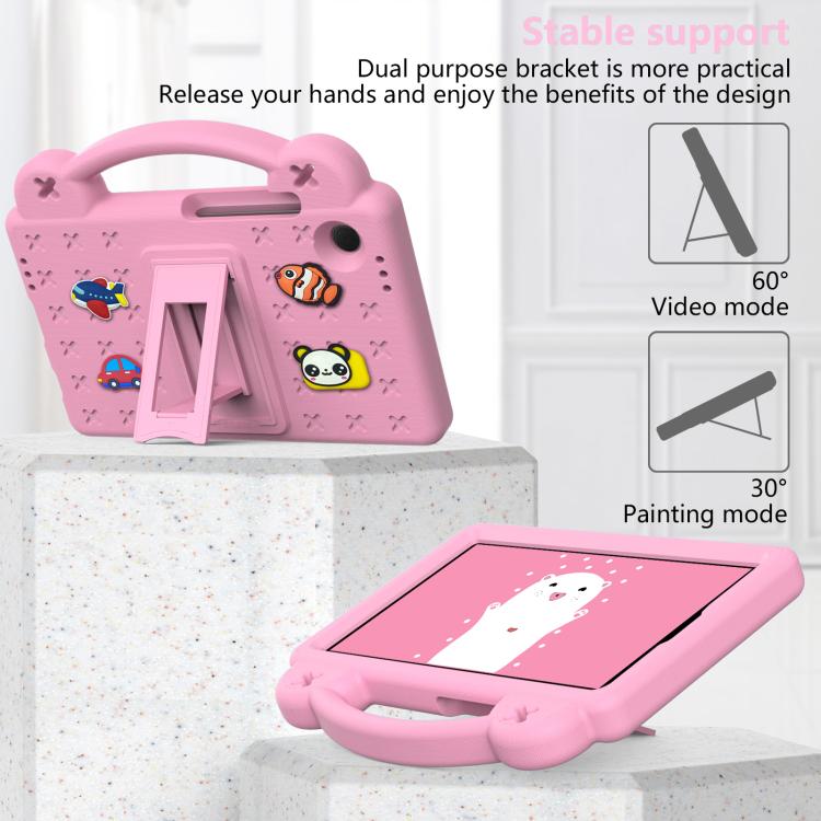 For Samsung Galaxy Tab A11 2025 Handle Kickstand Children EVA Shockproof Tablet Case