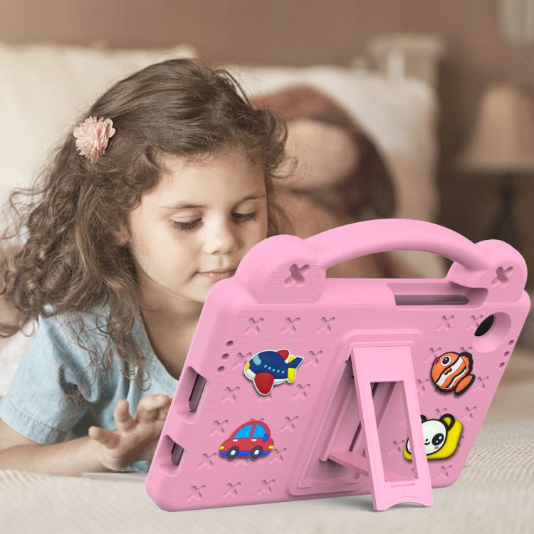 For Samsung Galaxy Tab A11 2025 Handle Kickstand Children EVA Shockproof Tablet Case