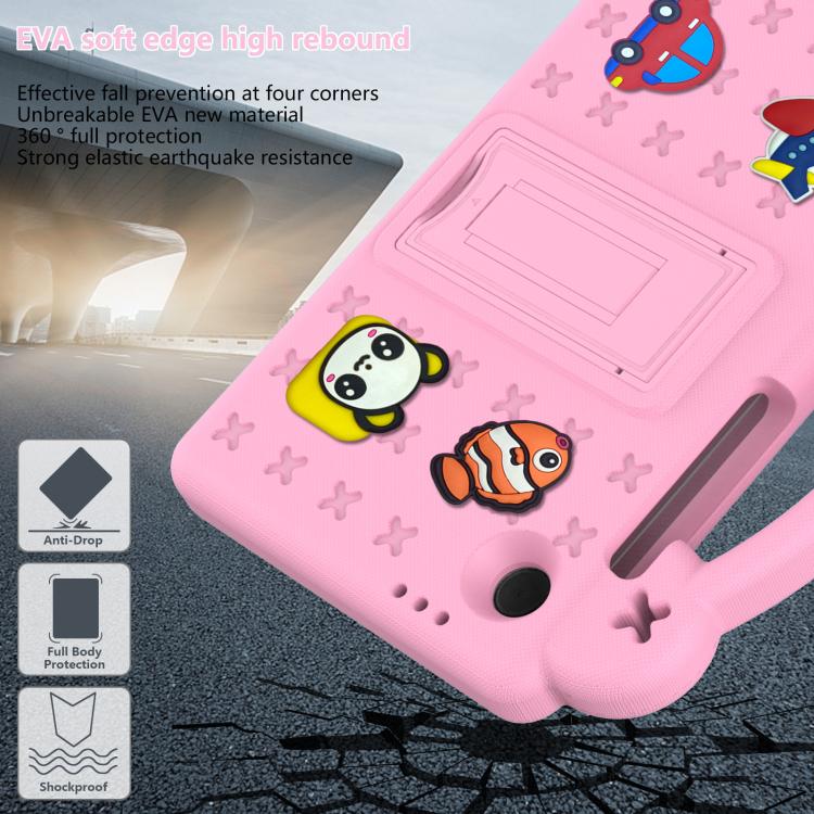 For Samsung Galaxy Tab A11 2025 Handle Kickstand Children EVA Shockproof Tablet Case