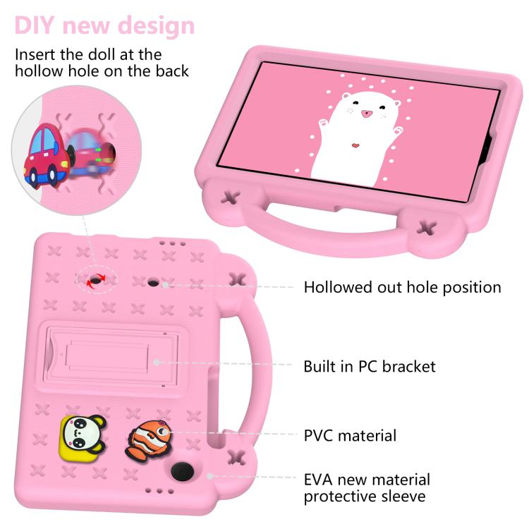 For Samsung Galaxy Tab A11 2025 Handle Kickstand Children EVA Shockproof Tablet Case