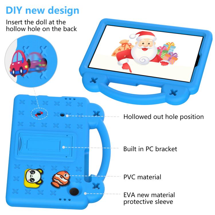 For Samsung Galaxy Tab A11 2025 Handle Kickstand Children EVA Shockproof Tablet Case