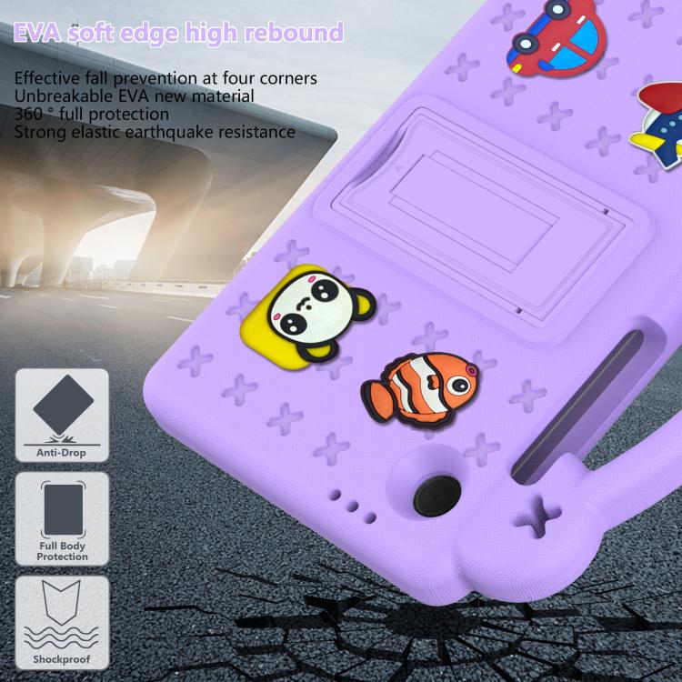 For Samsung Galaxy Tab A11 2025 Handle Kickstand Children EVA Shockproof Tablet Case