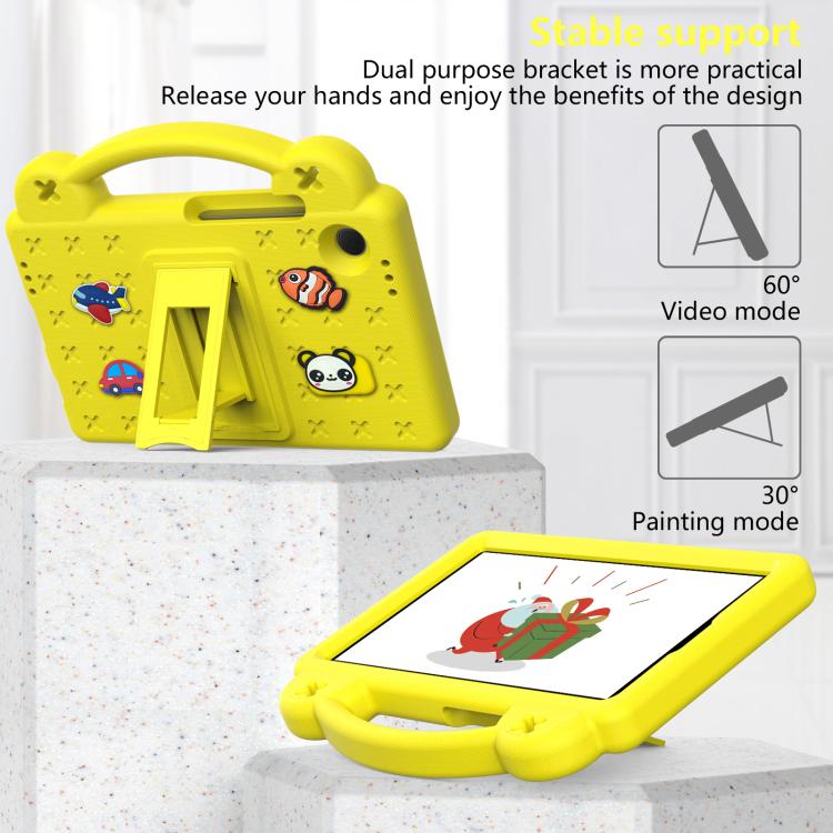 For Samsung Galaxy Tab A11 2025 Handle Kickstand Children EVA Shockproof Tablet Case