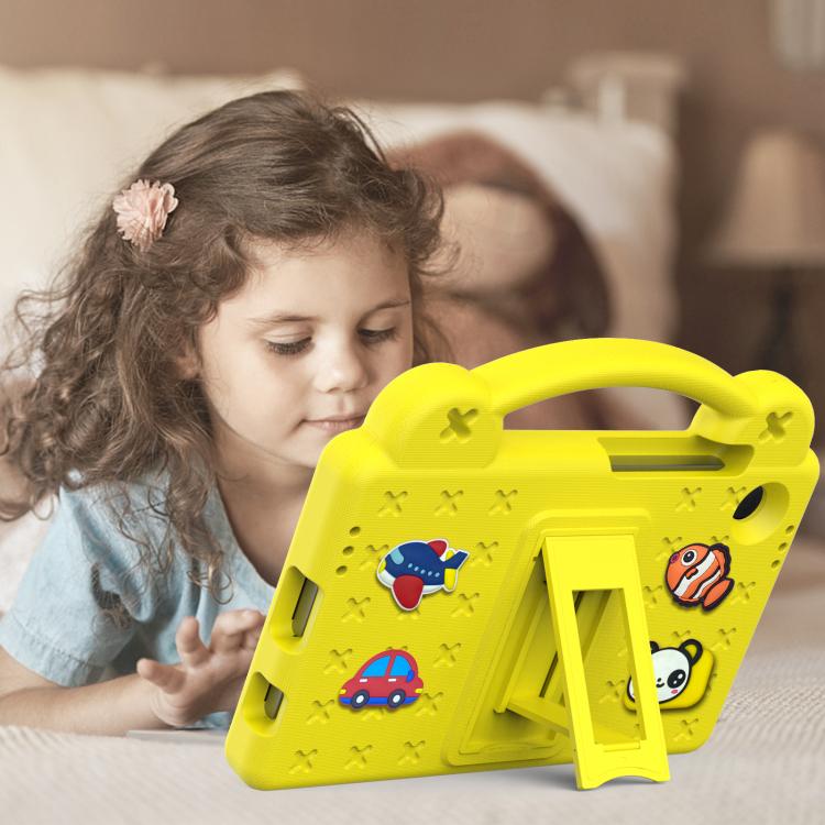 For Samsung Galaxy Tab A11 2025 Handle Kickstand Children EVA Shockproof Tablet Case