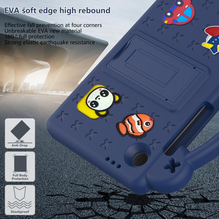 For Samsung Galaxy Tab A11 2025 Handle Kickstand Children EVA Shockproof Tablet Case