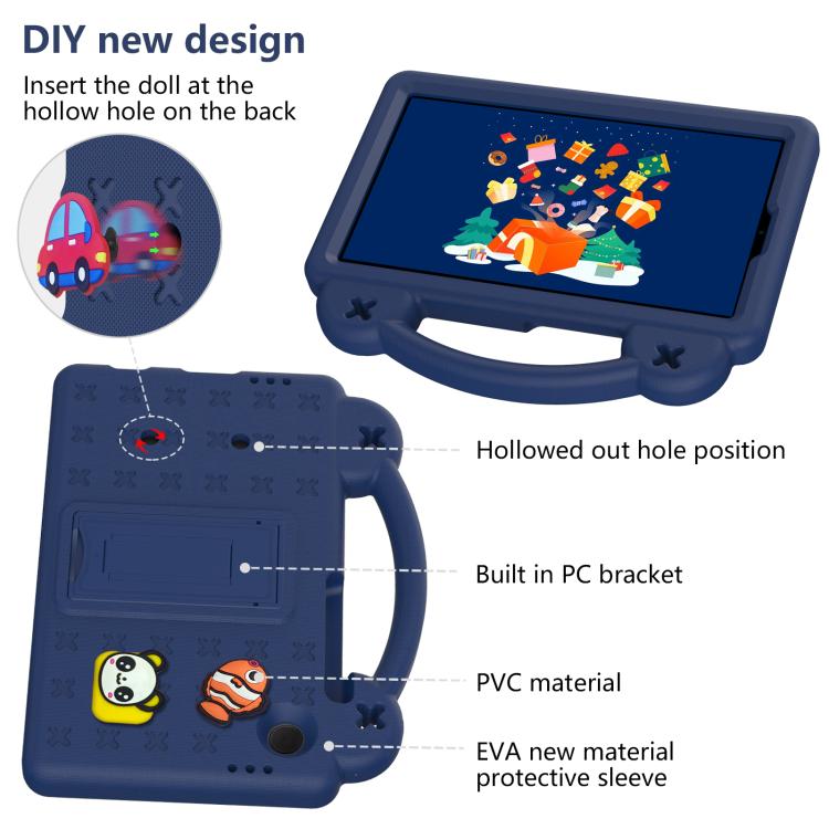 For Samsung Galaxy Tab A11 2025 Handle Kickstand Children EVA Shockproof Tablet Case