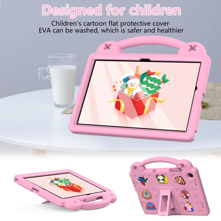 For Samsung Galaxy Tab A11+ 2025 Handle Kickstand Children EVA Shockproof Tablet Case