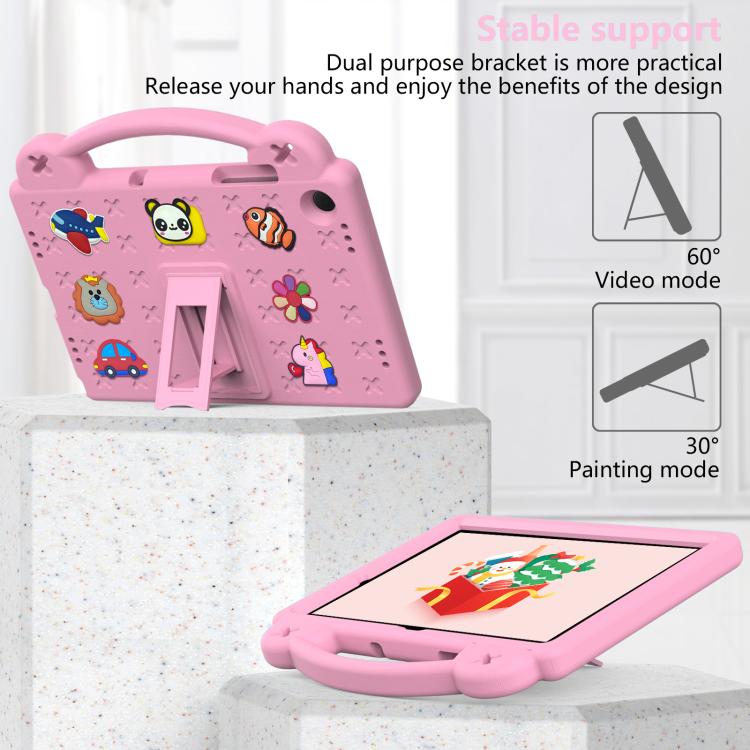 For Samsung Galaxy Tab A11+ 2025 Handle Kickstand Children EVA Shockproof Tablet Case