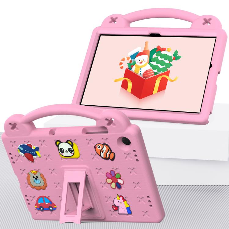 For Samsung Galaxy Tab A11+ 2025 Handle Kickstand Children EVA Shockproof Tablet Case