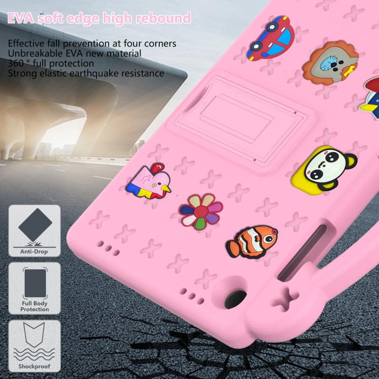 For Samsung Galaxy Tab A11+ 2025 Handle Kickstand Children EVA Shockproof Tablet Case