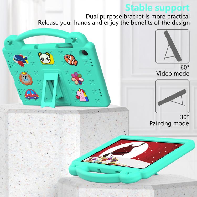 For Samsung Galaxy Tab A11+ 2025 Handle Kickstand Children EVA Shockproof Tablet Case