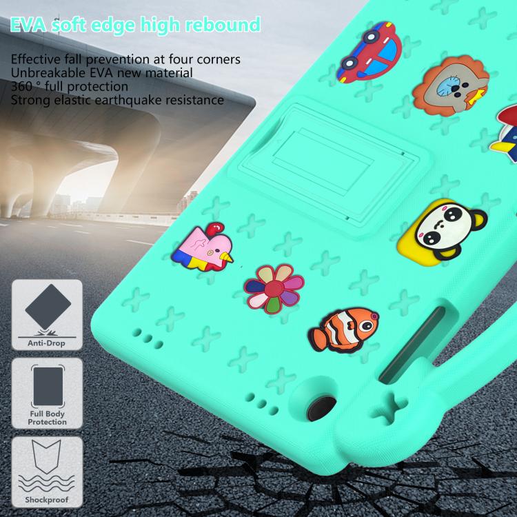 For Samsung Galaxy Tab A11+ 2025 Handle Kickstand Children EVA Shockproof Tablet Case