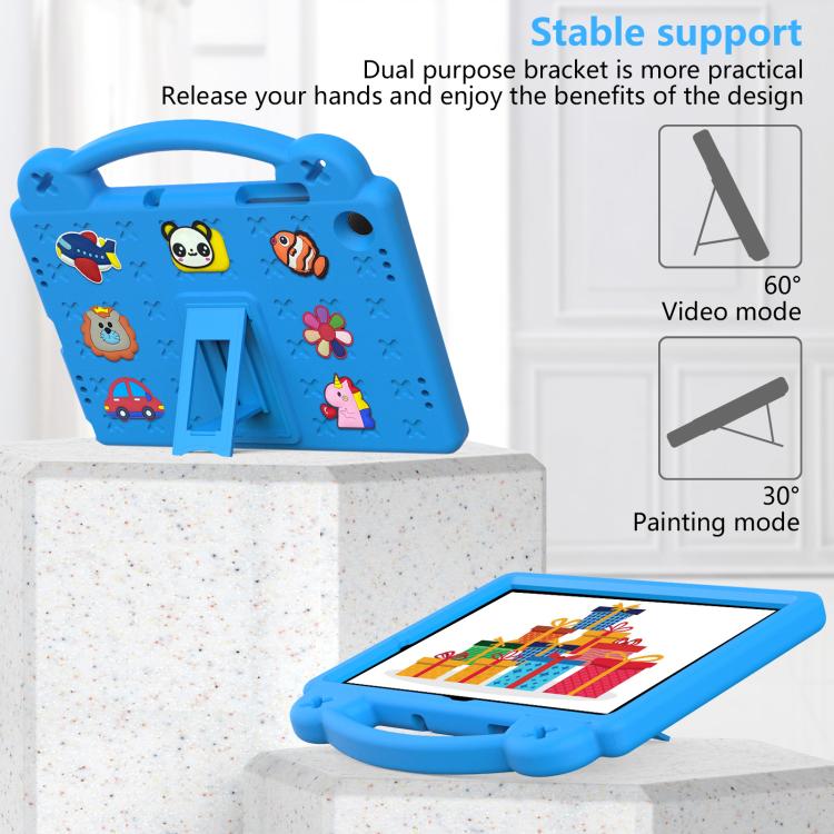For Samsung Galaxy Tab A11+ 2025 Handle Kickstand Children EVA Shockproof Tablet Case