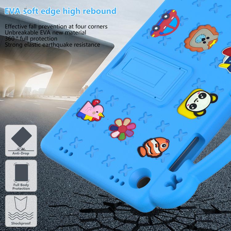 For Samsung Galaxy Tab A11+ 2025 Handle Kickstand Children EVA Shockproof Tablet Case