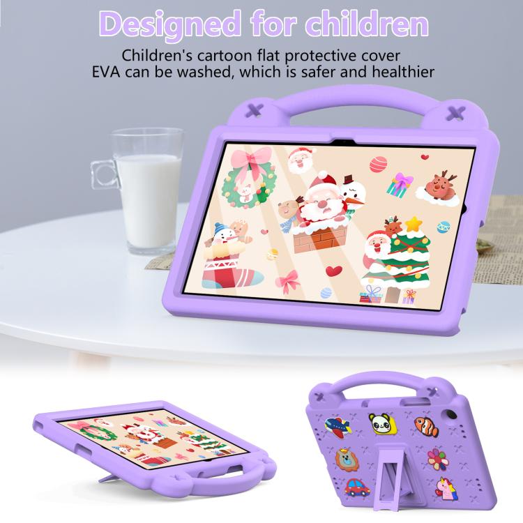 For Samsung Galaxy Tab A11+ 2025 Handle Kickstand Children EVA Shockproof Tablet Case