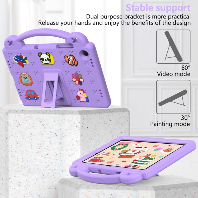 For Samsung Galaxy Tab A11+ 2025 Handle Kickstand Children EVA Shockproof Tablet Case