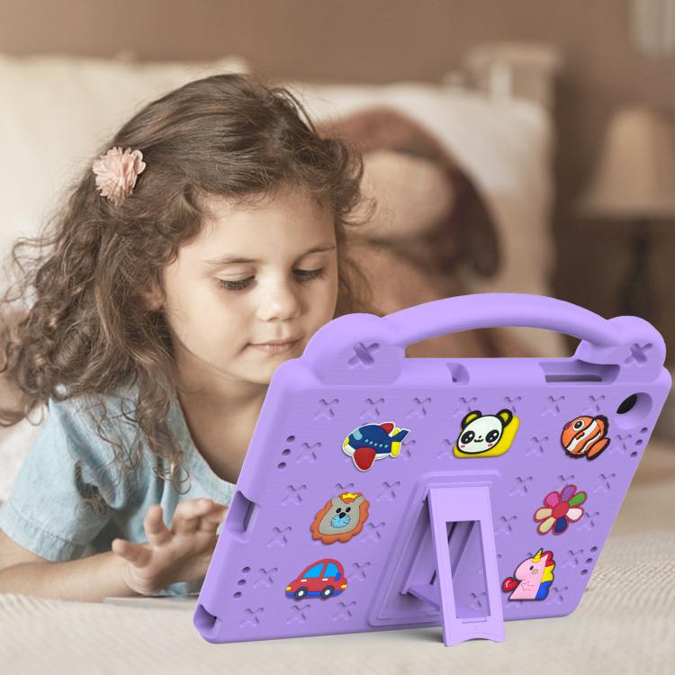 For Samsung Galaxy Tab A11+ 2025 Handle Kickstand Children EVA Shockproof Tablet Case