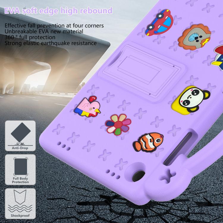 For Samsung Galaxy Tab A11+ 2025 Handle Kickstand Children EVA Shockproof Tablet Case