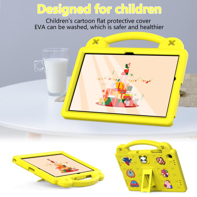 For Samsung Galaxy Tab A11+ 2025 Handle Kickstand Children EVA Shockproof Tablet Case