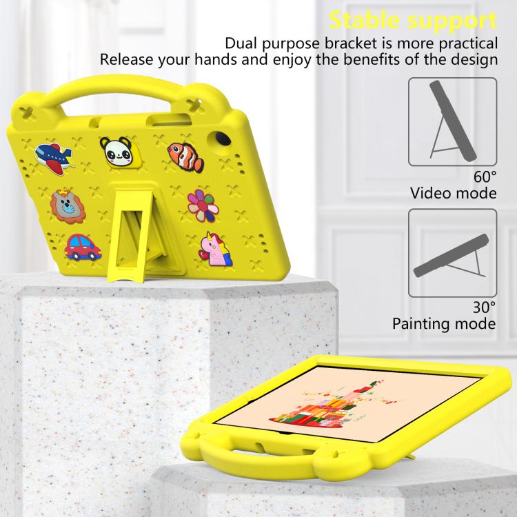 For Samsung Galaxy Tab A11+ 2025 Handle Kickstand Children EVA Shockproof Tablet Case