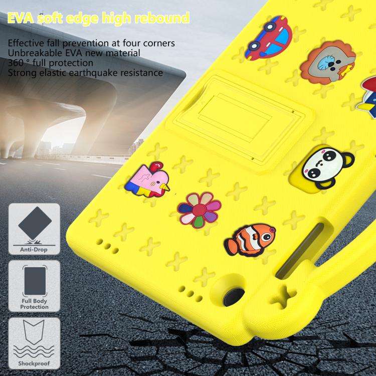 For Samsung Galaxy Tab A11+ 2025 Handle Kickstand Children EVA Shockproof Tablet Case