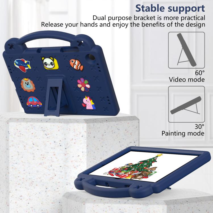 For Samsung Galaxy Tab A11+ 2025 Handle Kickstand Children EVA Shockproof Tablet Case