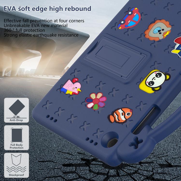 For Samsung Galaxy Tab A11+ 2025 Handle Kickstand Children EVA Shockproof Tablet Case