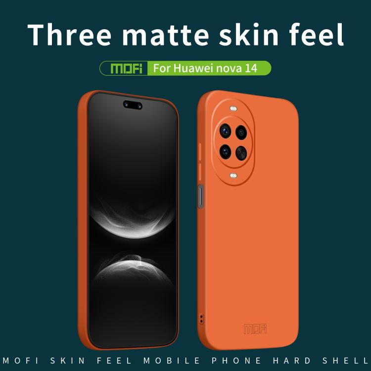 For Huawei nova 14 MOFI Qin Series Skin Feel All-inclusive PC Phone Case