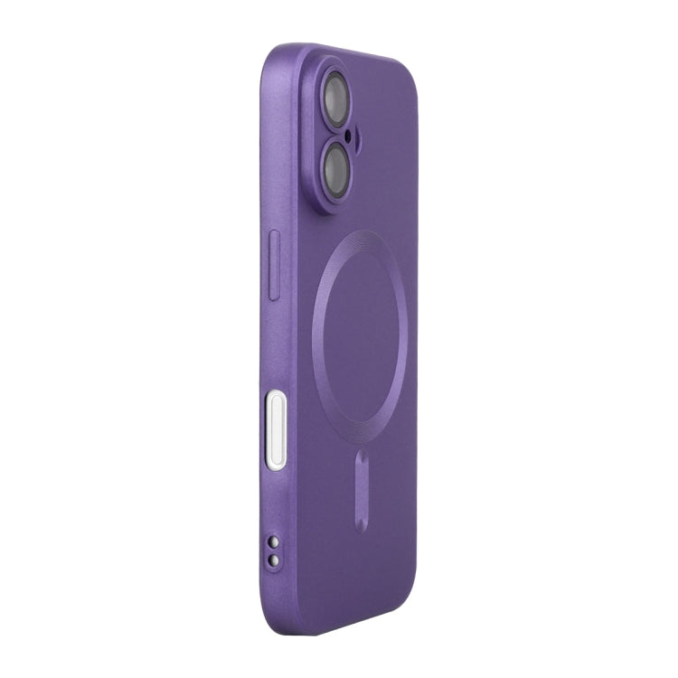 For iPhone 16 Plus ENKAY MagSafe Matte TPU Phone Case with Lens Film