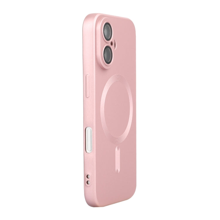 For iPhone 16 ENKAY MagSafe Matte TPU Phone Case with Lens Film