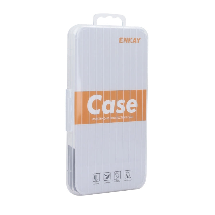 For iPhone 16 ENKAY MagSafe Matte TPU Phone Case with Lens Film