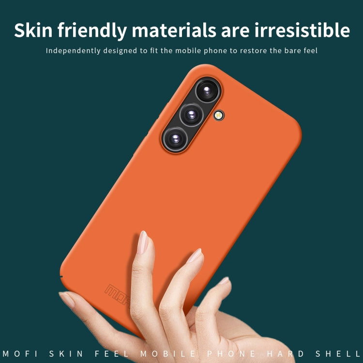 For Samsung Galaxy S24 FE 5G MOFI Qin Series Skin Feel All-inclusive PC Phone Case