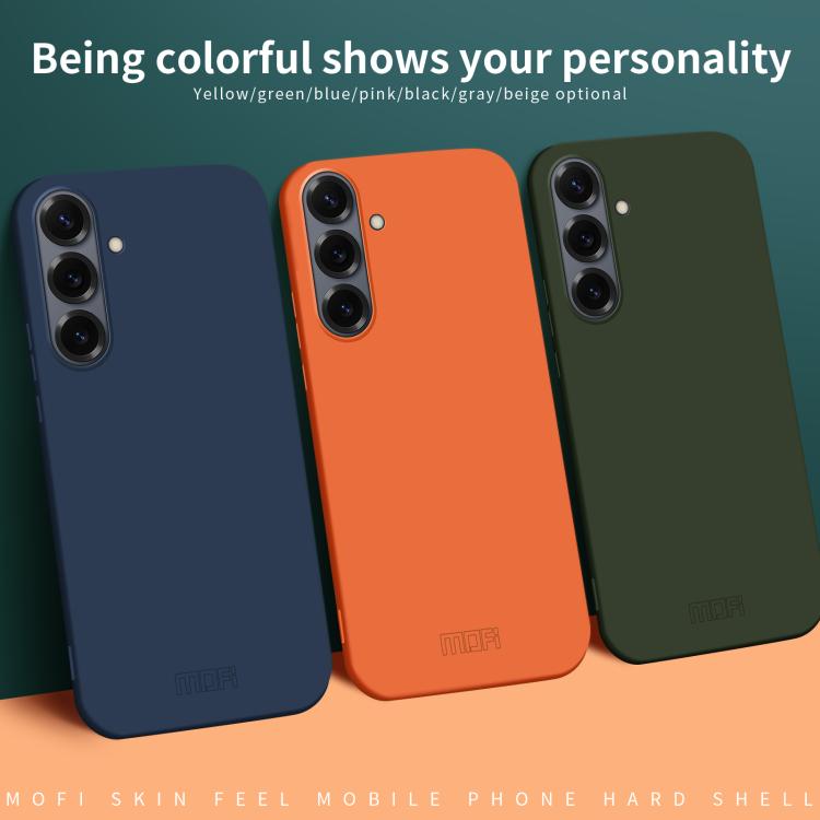 For Samsung Galaxy S25 5G MOFI Qin Series Skin Feel All-inclusive PC Phone Case