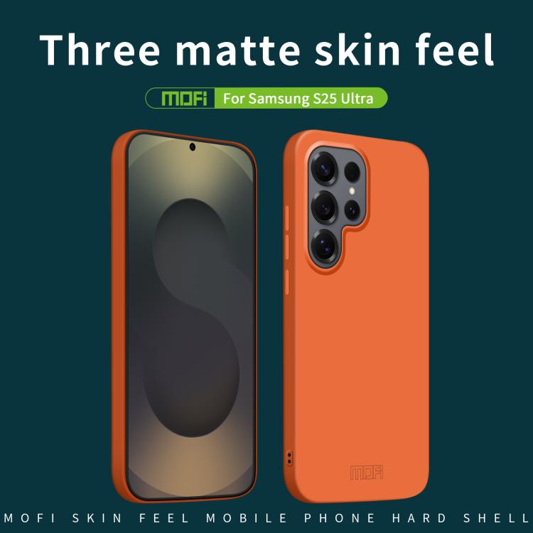 For Samsung Galaxy S25 Ultra 5G MOFI Qin Series Skin Feel All-inclusive PC Phone Case