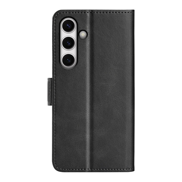 For Samsung Galaxy S24 FE 5G Dual-side Magnetic Buckle Horizontal Flip Leather Phone Case