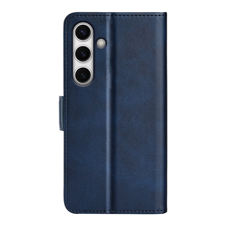 For Samsung Galaxy S24 FE 5G Dual-side Magnetic Buckle Horizontal Flip Leather Phone Case