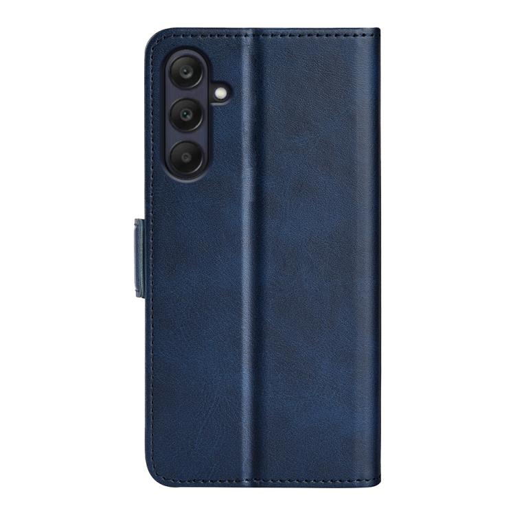 For Samsung Galaxy A26 Dual-side Magnetic Buckle Horizontal Flip Leather Phone Case