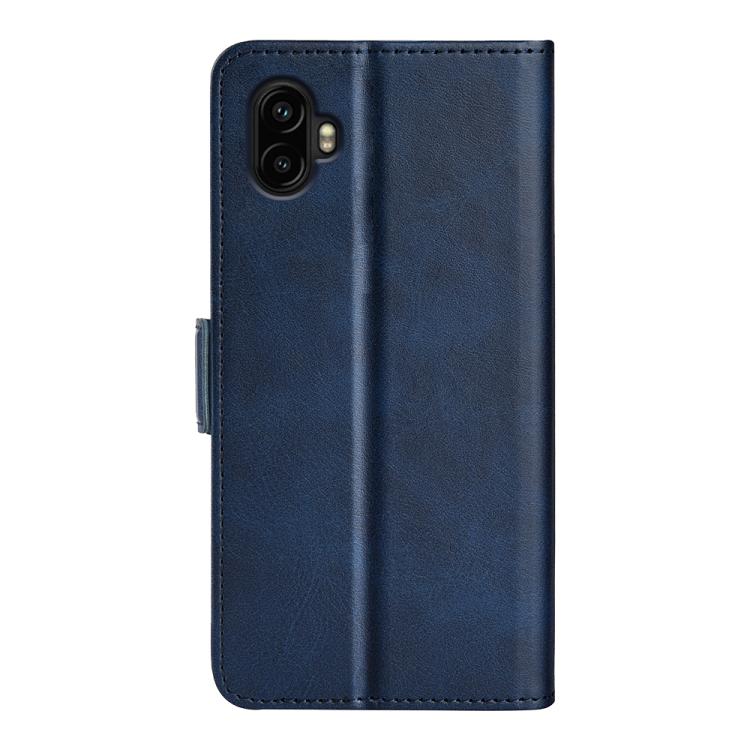 For Samsung Galaxy Xcover 7 Pro Dual-side Magnetic Buckle Horizontal Flip Leather Phone Case