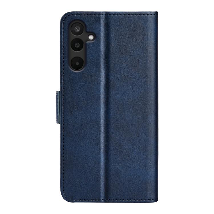 For Samsung Galaxy M16 / F16 Dual-side Magnetic Buckle Horizontal Flip Leather Phone Case