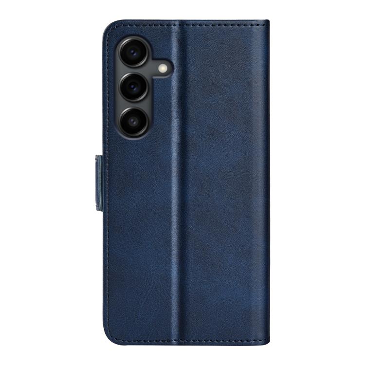 For Samsung Galaxy S25 FE 5G Dual-side Magnetic Buckle Horizontal Flip Leather Phone Case