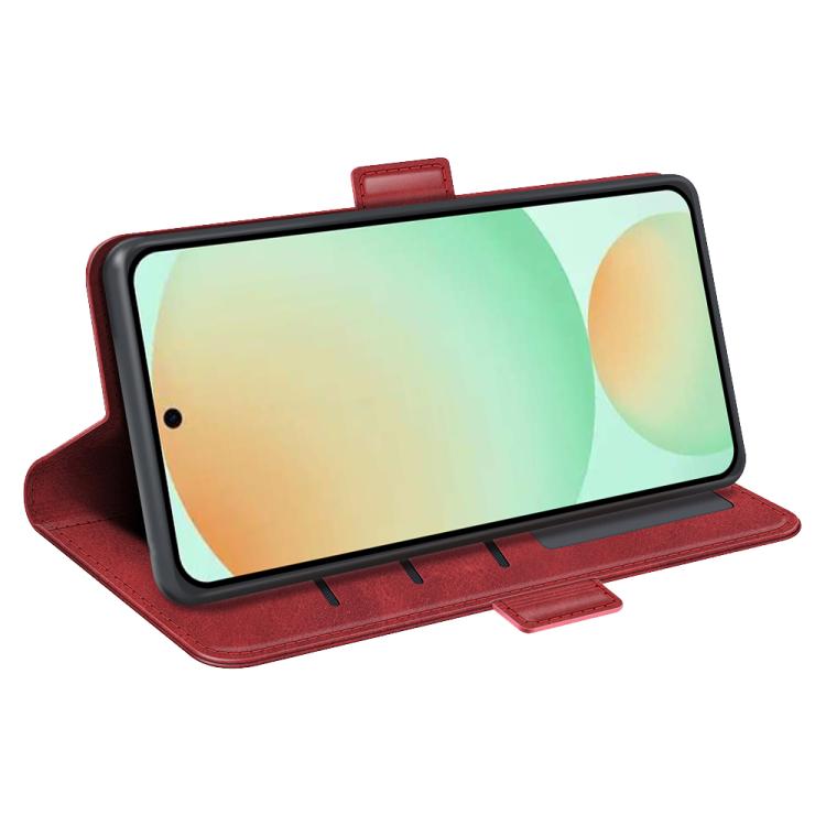 For Samsung Galaxy S25 FE 5G Dual-side Magnetic Buckle Horizontal Flip Leather Phone Case