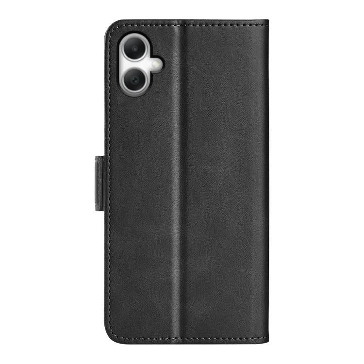 For Samsung Galaxy A07 4G Dual-side Magnetic Buckle Horizontal Flip Leather Phone Case
