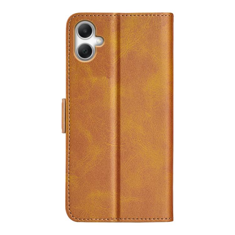 For Samsung Galaxy A07 4G Dual-side Magnetic Buckle Horizontal Flip Leather Phone Case