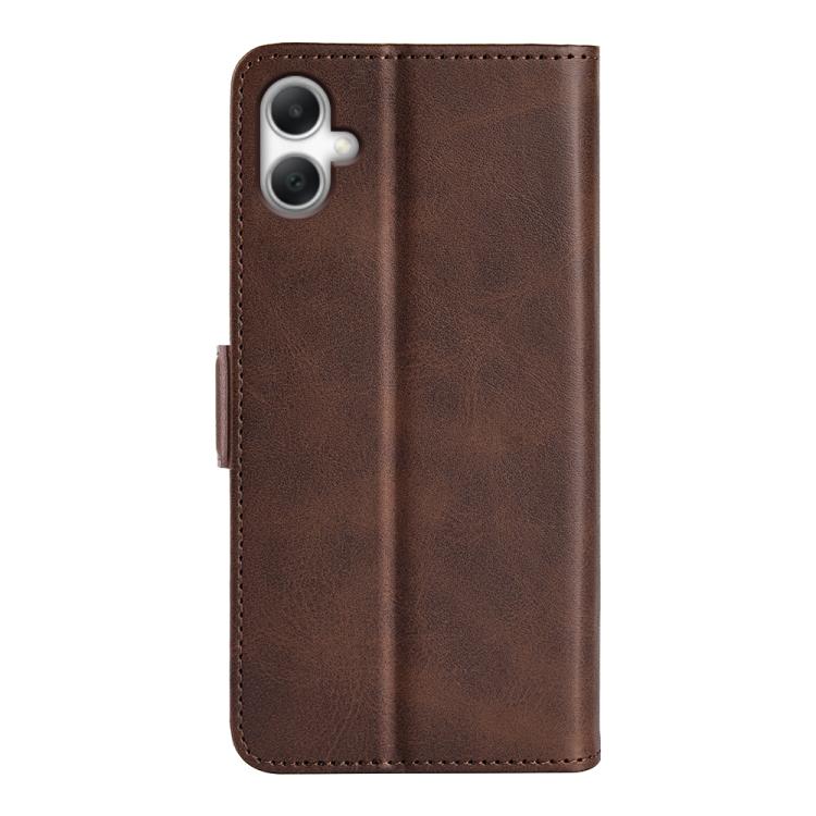 For Samsung Galaxy A07 4G Dual-side Magnetic Buckle Horizontal Flip Leather Phone Case